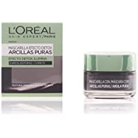 LOreal Paris Dermo Expertise - Arcillas puras mascarilla purificante- color negro - total 50 ml